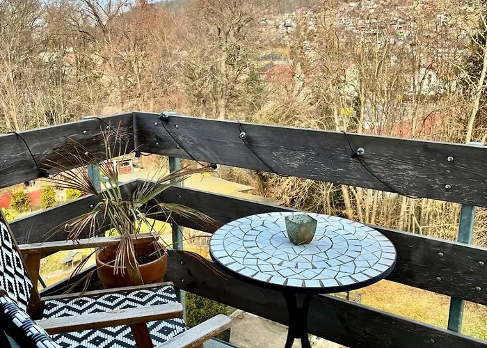 Modern With Balcony & View Near Dresden