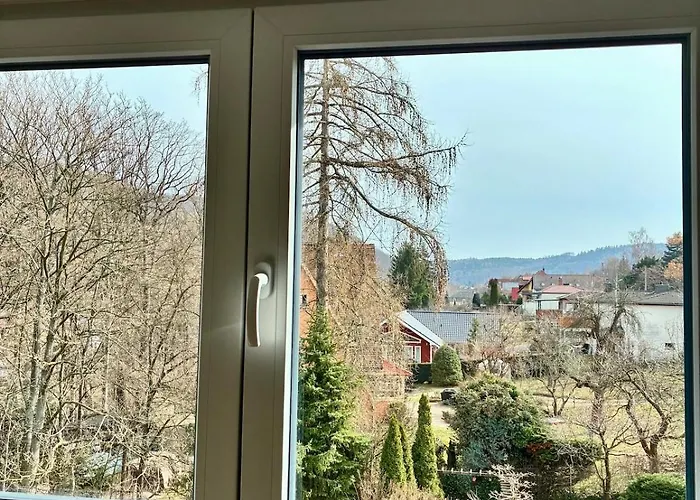 شقة Modern With Balcony & View Near Dresden فرايتال