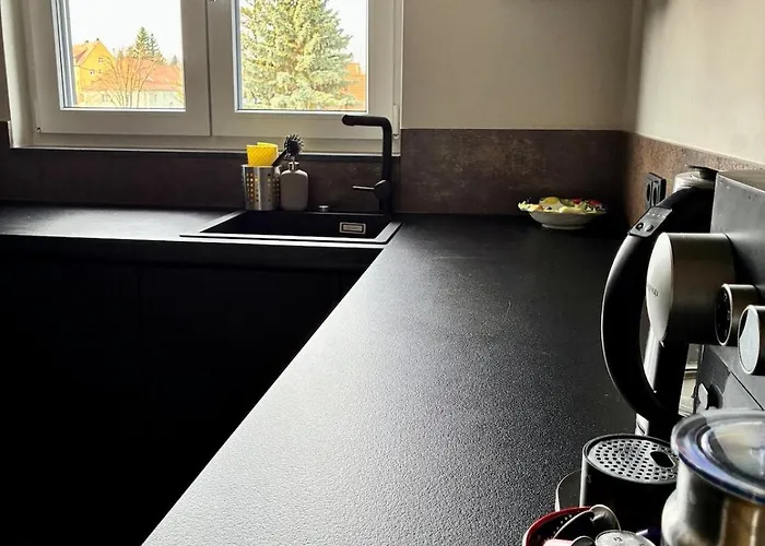 Modern With Balcony & View Near Dresden * Freital