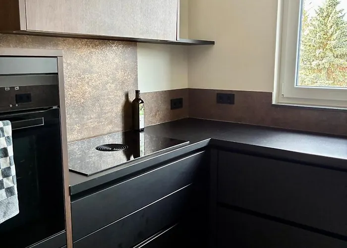 شقة Modern With Balcony & View Near Dresden فرايتال